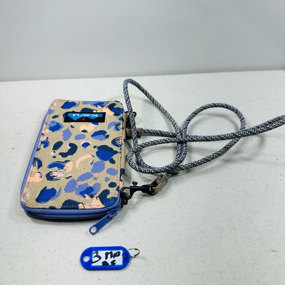 KAVU Go Time Wallet ~ Blue Panthera